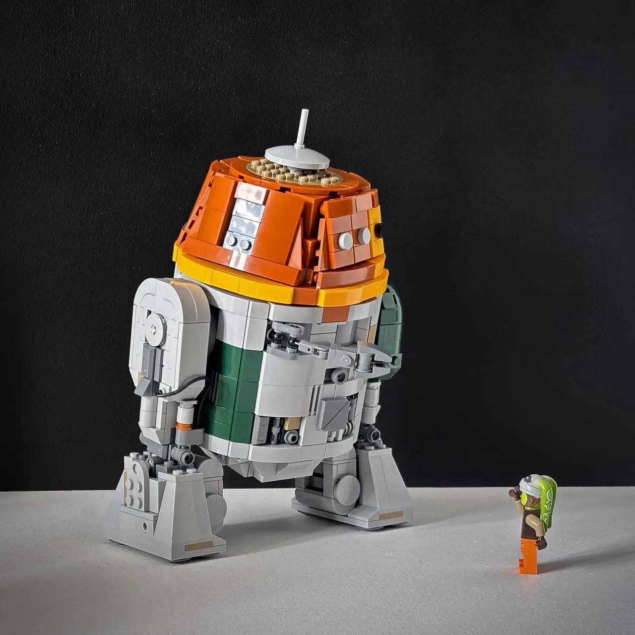 MOC-180291スペースロボットビルディングブロックセット、男の子用レンガ、新品、980個