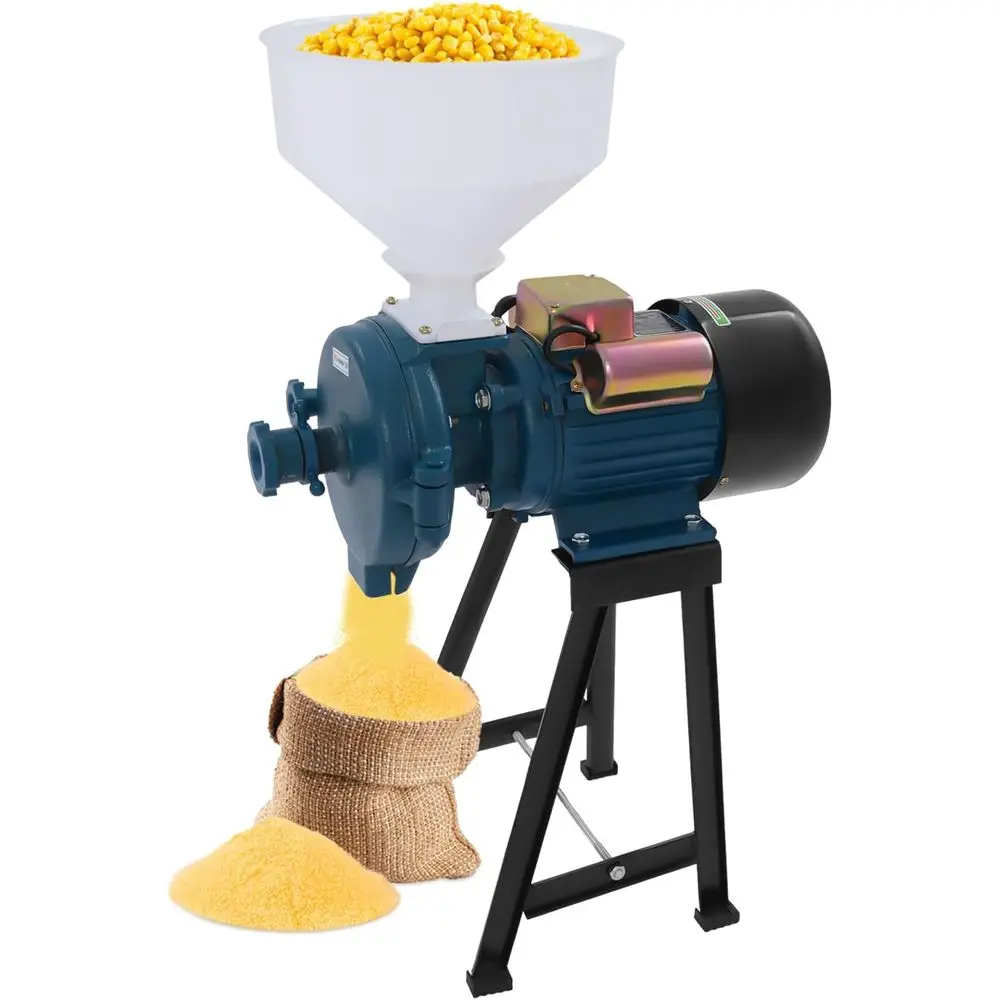 

Electric 110V 3000W Commercial Grain Mill for Dry Wheat Flour Grinding
