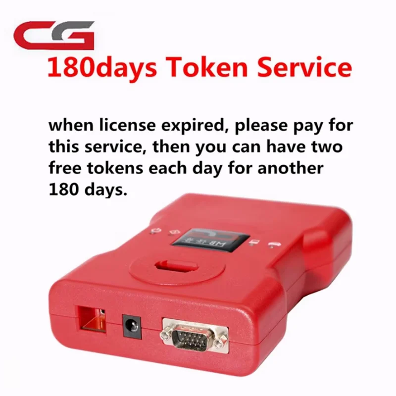 One Token or 180 Days Tokens For CGDI Prog MB Add Token Online Service CG Prog Programmer