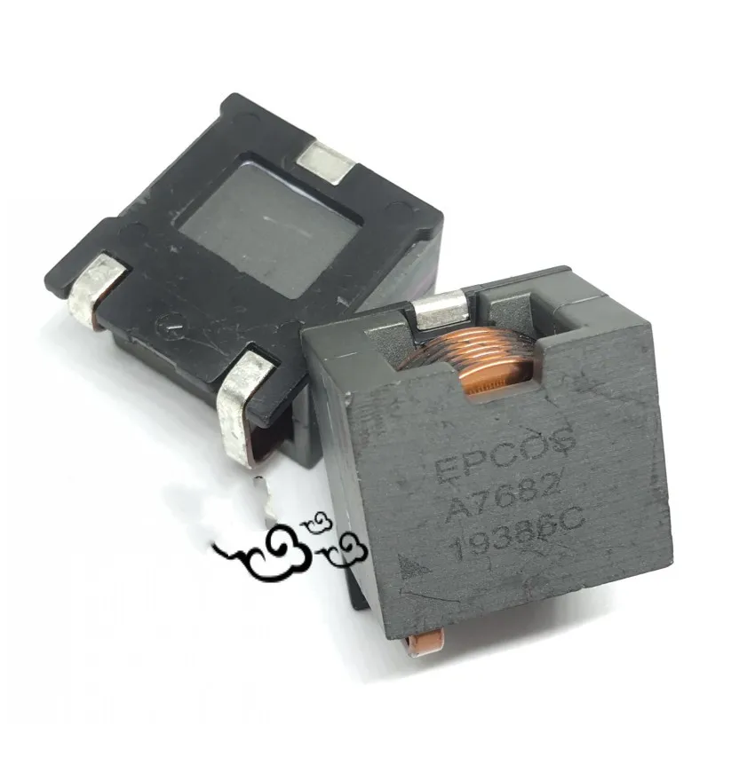 A7682 ERU27 Choke ferrite flat copper coil three pin high current inductance 6.8UH 44A