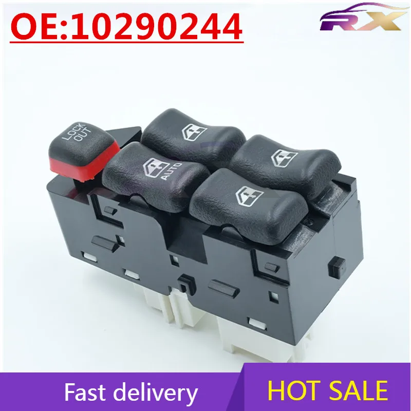 

OEM:10290244 Suitable for 1997-2003 Pontiac Grand Prix Automotive Power Window Switch Glass Lifter Switch