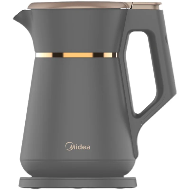 غلاية كهربائية SH15P509 العزل الحراري الكهربائية المضادة للسرق مسحوق رغوة الحليب 304 الفولاذ المقاوم للصدأ حرق