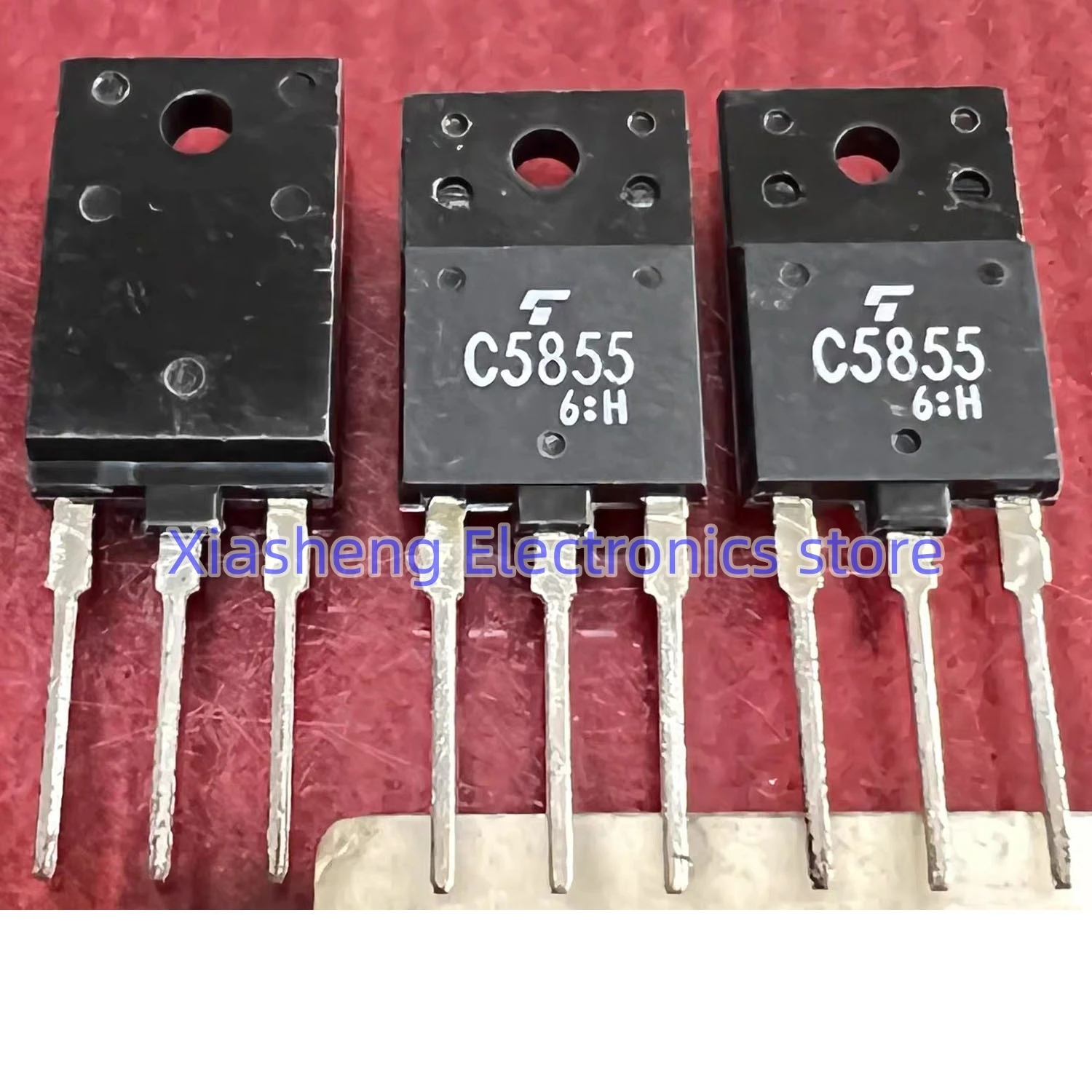 New Original 10Pcs C5855 2SC5855 TO-3PF Transistor In Stock Electronic Components Good Quality