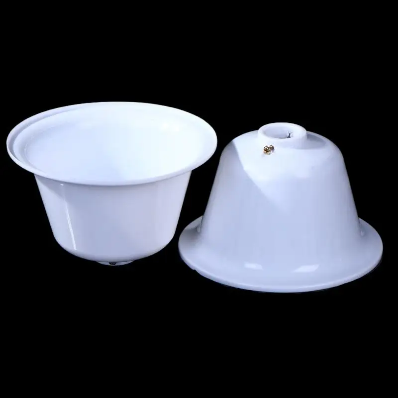 

2Pcs CeilingFan Accessories Light Shade Rubber Cover Replacements 23mm Hole White Color Easy Installation Wide Compatibility