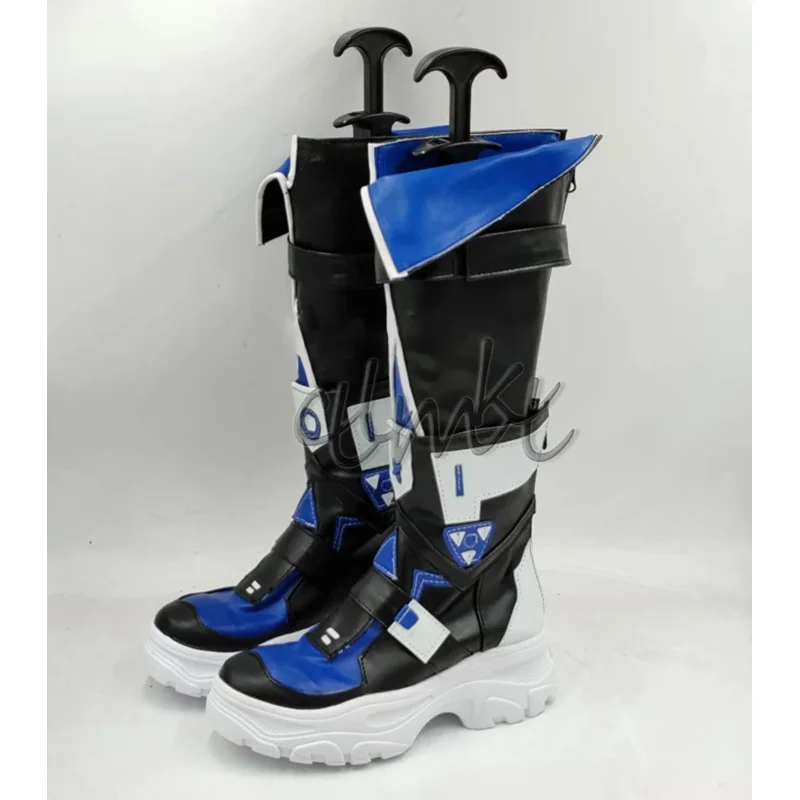 Honkai: Star Rai cosplay boots gioco Silver Wolf shoes