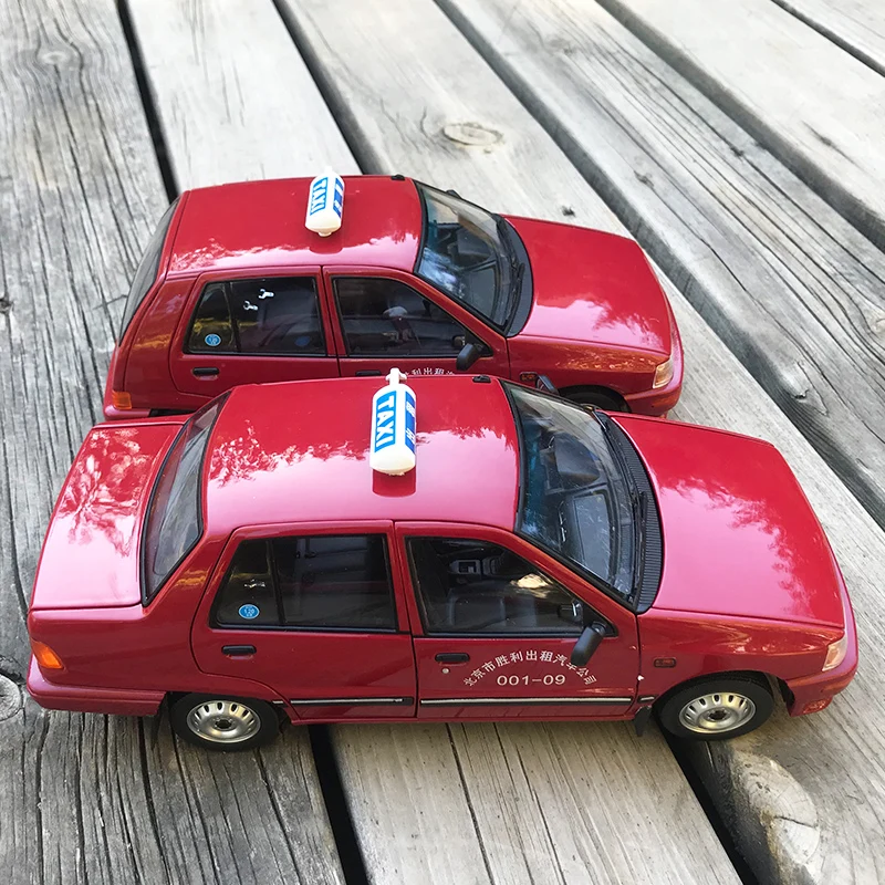 1:18 Original Scale Model,Tianjin Xiali TJ7100,DAIHATSU Charade MK3,Diecast Model for Collection and Display