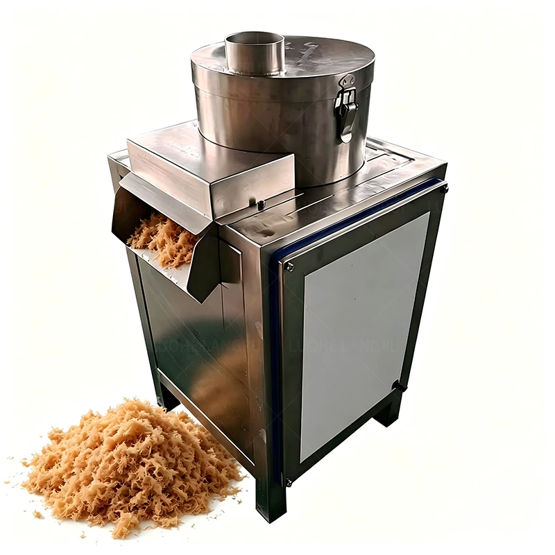 Commercial Fish  Chicken Meat Shredder Cutter Machine Electric Chicken Floss Making Machine Small Beef Floss Shredding Machine
