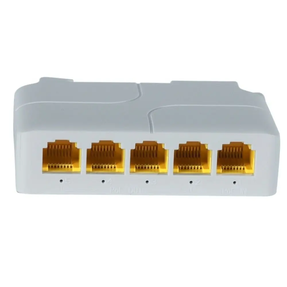 4 Port PoE Extender Gigabit Industrial Network Switch Repeater 100/1000Mbps Waterproof PoE Repeater NVR