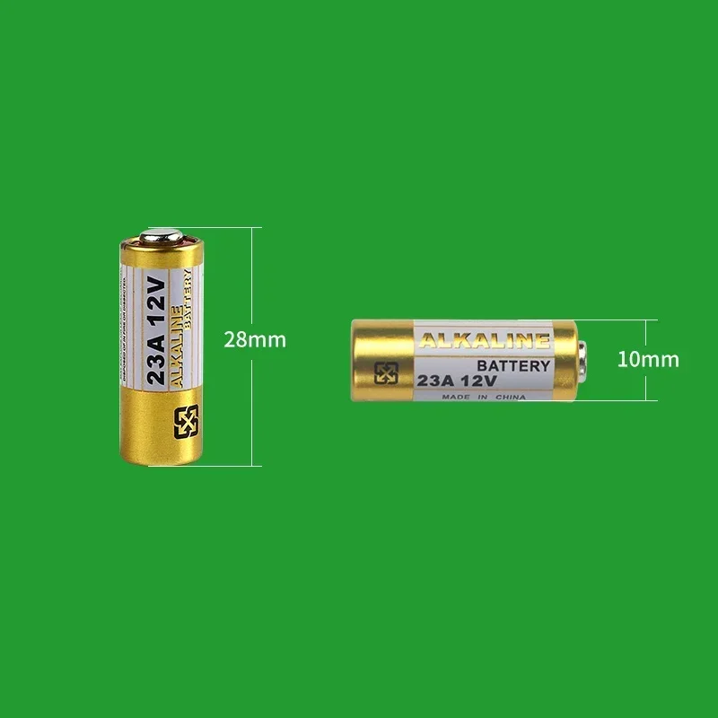 20 pieces of 23A/12V alkaline disposable batteries 23A  12Vsuitable for garage door remote control chandelier universal battery