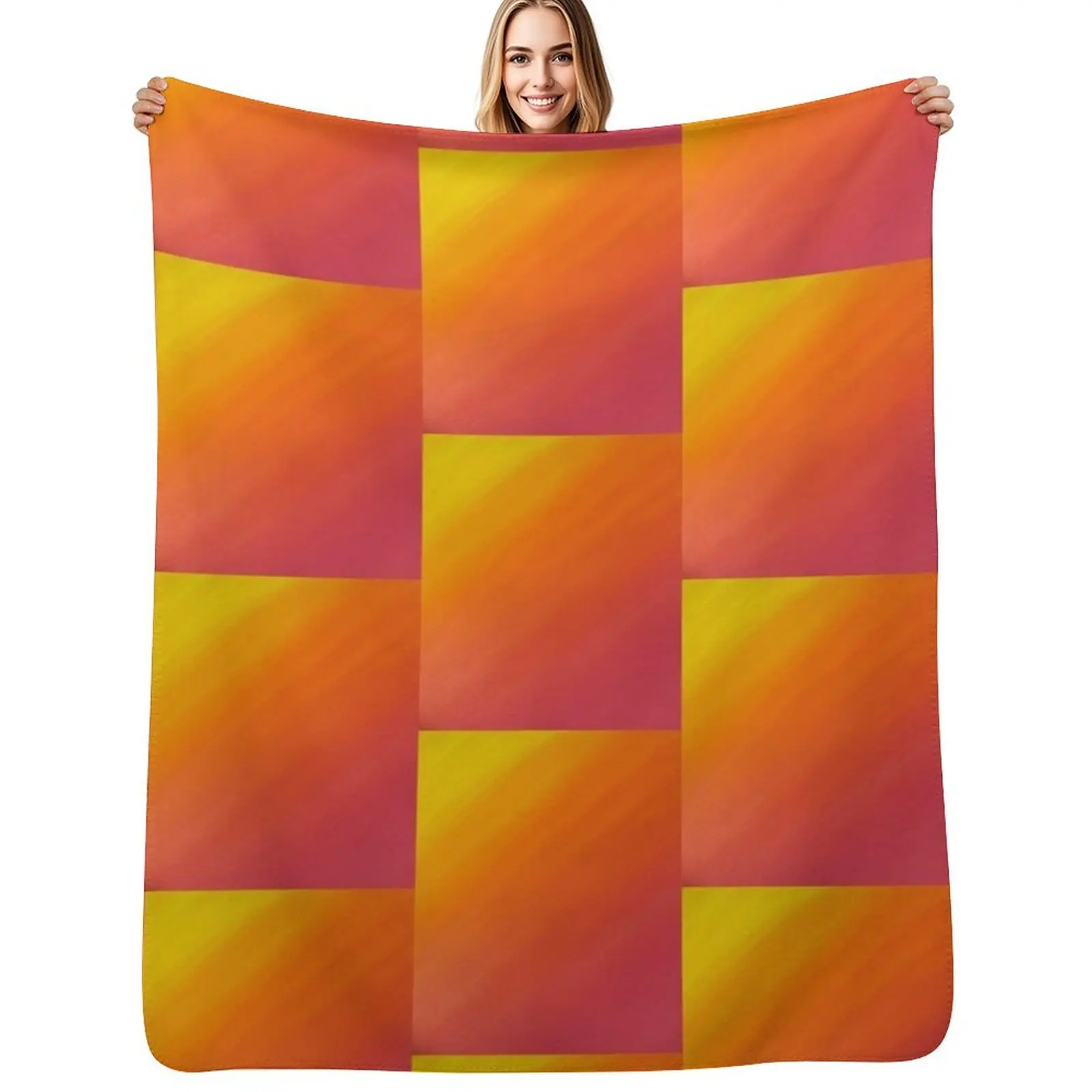 

Summer Sunset Throw Blanket Sofa Vintage christmas decoration Furry Blankets