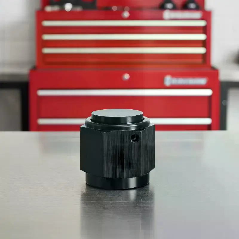 1Pcs High Quality Hex Head Port Fitting AN6 AN8 AN10 AN12 Adapter Female Flare End Cap Plug Tube Fitting Aluminum Black