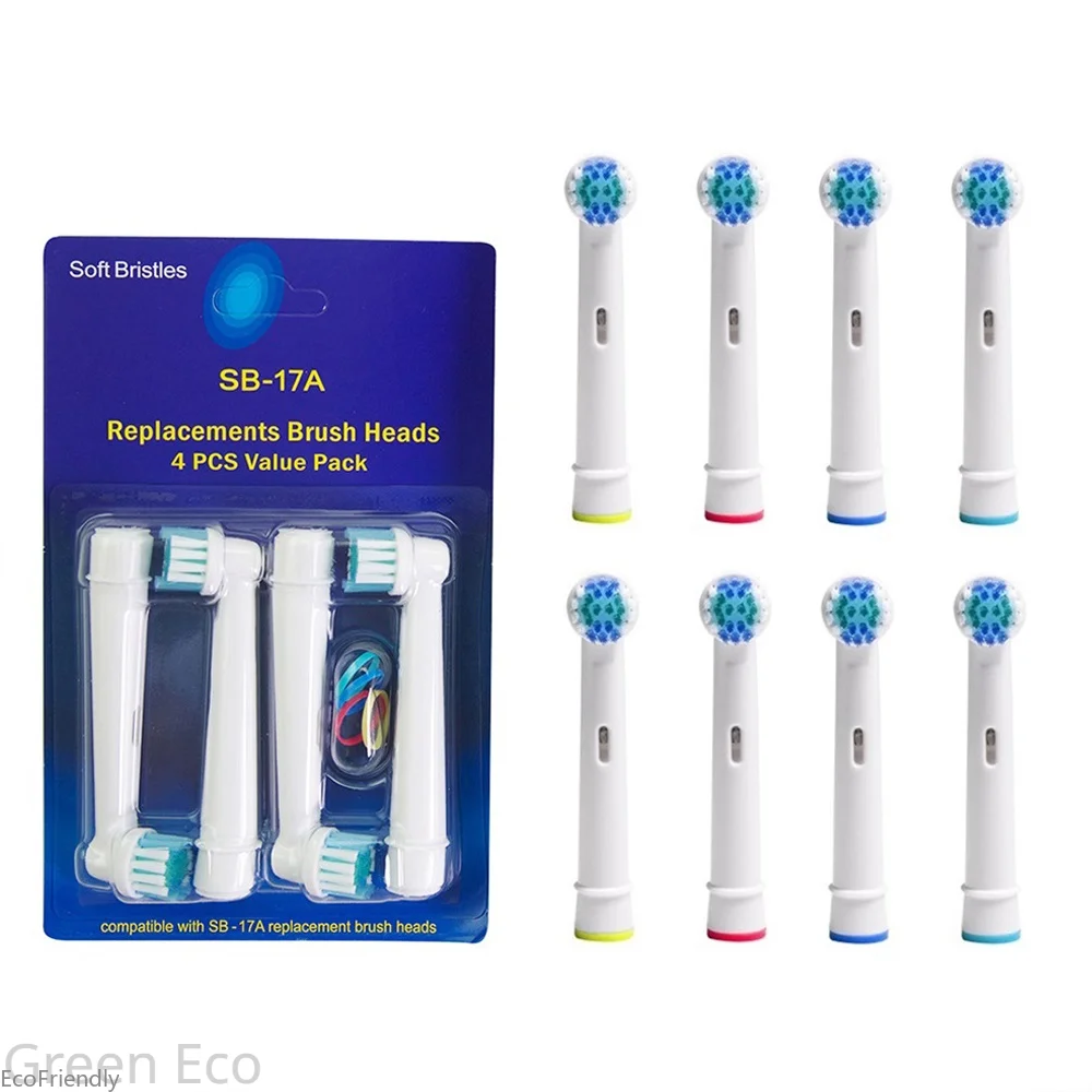 หัวแปรงสำหรับเปลี่ยน24ชิ้นใช้ได้กับหัวแปรงสีฟัน Oral-B หัวแปรงสีฟันไฟฟ้าเพื่อสุขภาพที่ดีกว่า