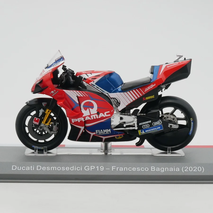 IXO 1:18 Scale Diecast Alloy Moto GP 2020 Ducati Desmosedici GP19 Motorcycle Toys Cars Model Classic Adult Souvenir Gift Display