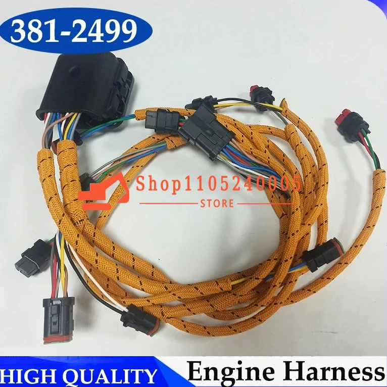 

381-2499 Excavator C7 New Engine Wiring Harness 3812499 for 324D 325D Wire Harnesses