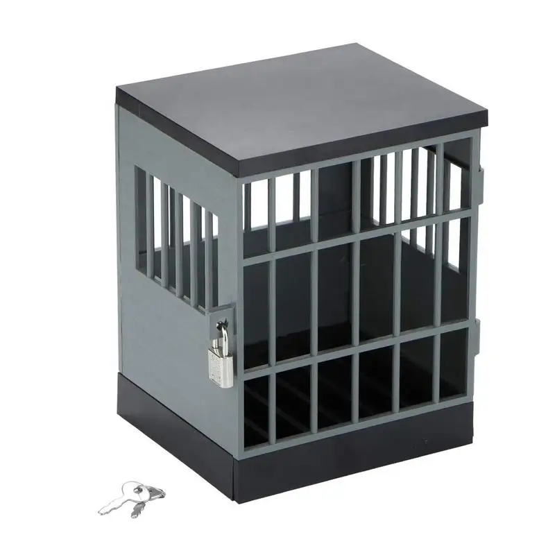 

Mobile Phone Jail Cell Prison Lock Up Safe Smartphone Home Table Office Gadget Storage Organizer For Home Party Focus Time