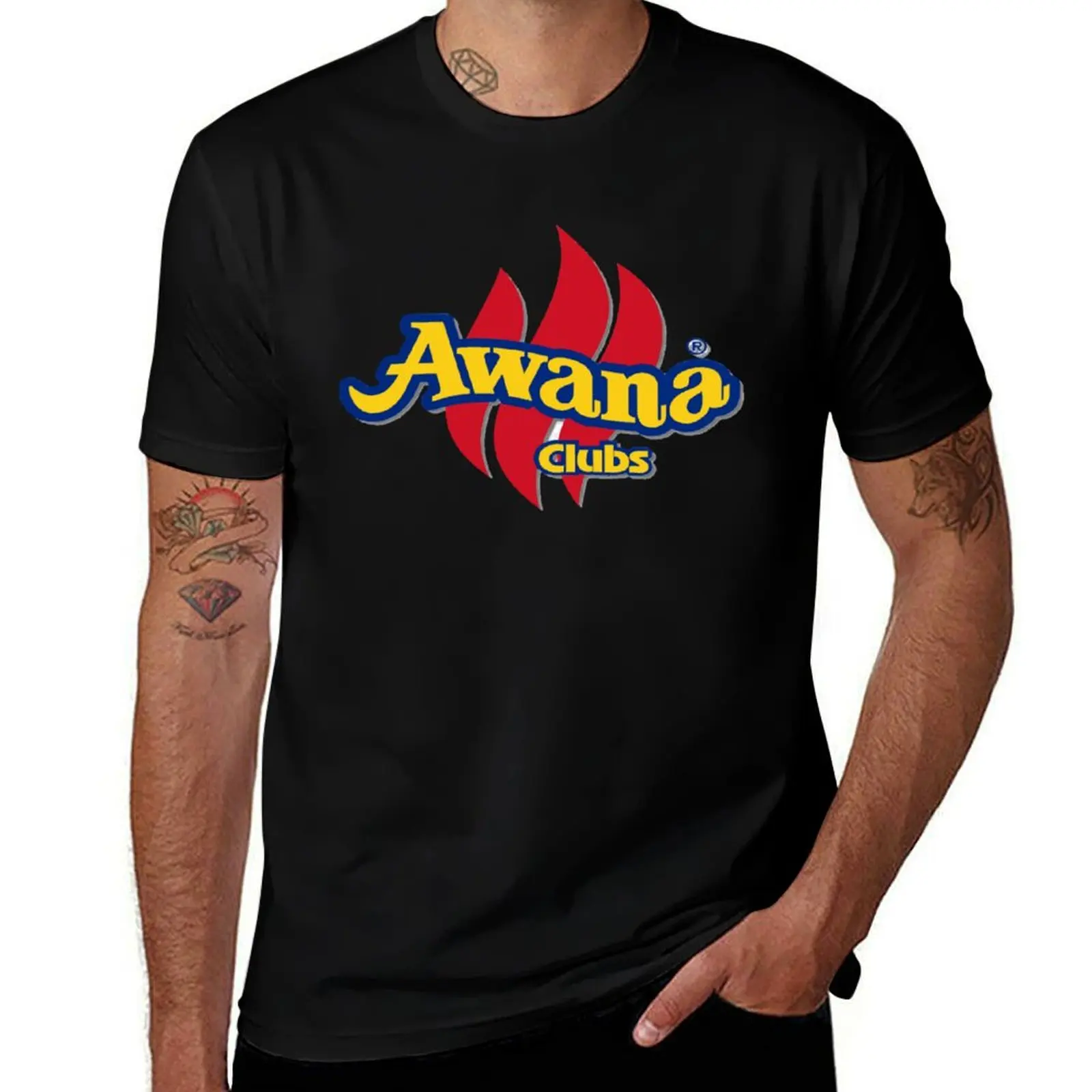 Awana Clubs T-Shirt Casual Daily Wear Short Sleeve Top T-Shirt