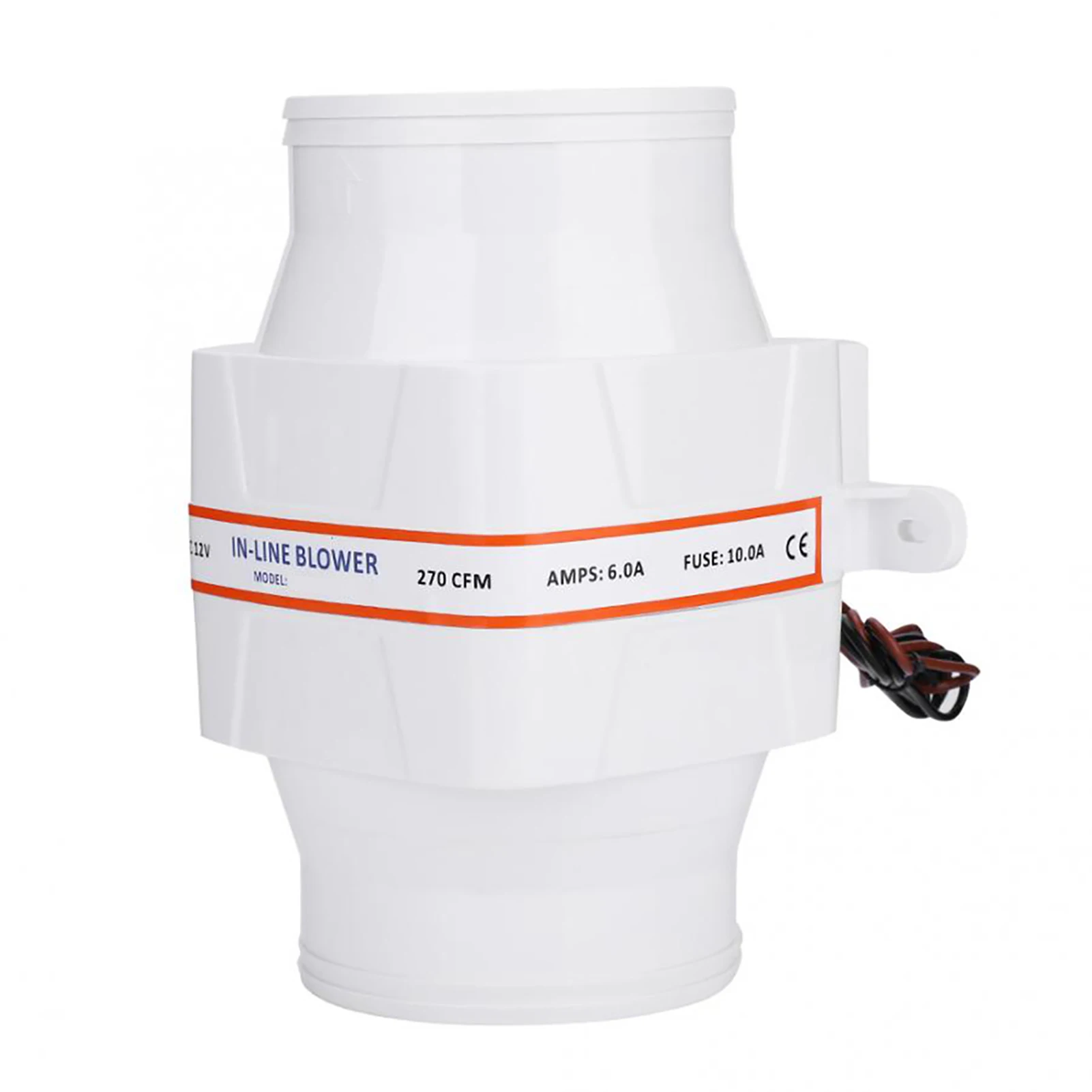 

4Inch Ventilation Fan 4In In Line Marine Bilge Air Blower Mute Strong Ventilation Fan for Yacht In Line Air Blower