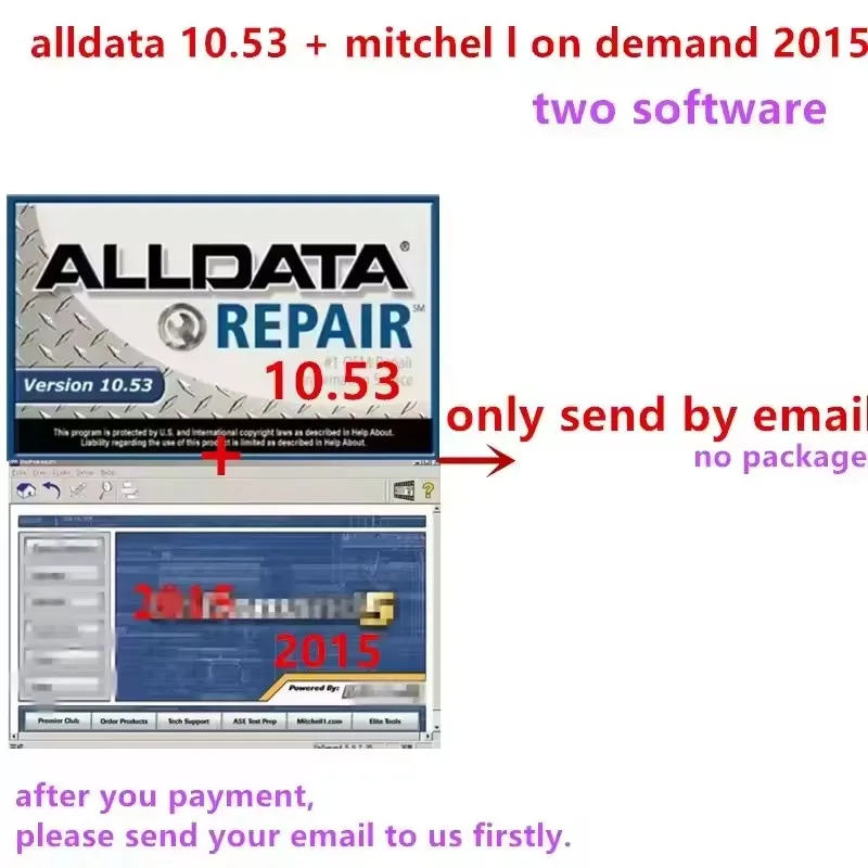 

Último software alldata 10.53 + mitchel l En demanda 5 software alldata de reparación de automóviles Software para automóvil de