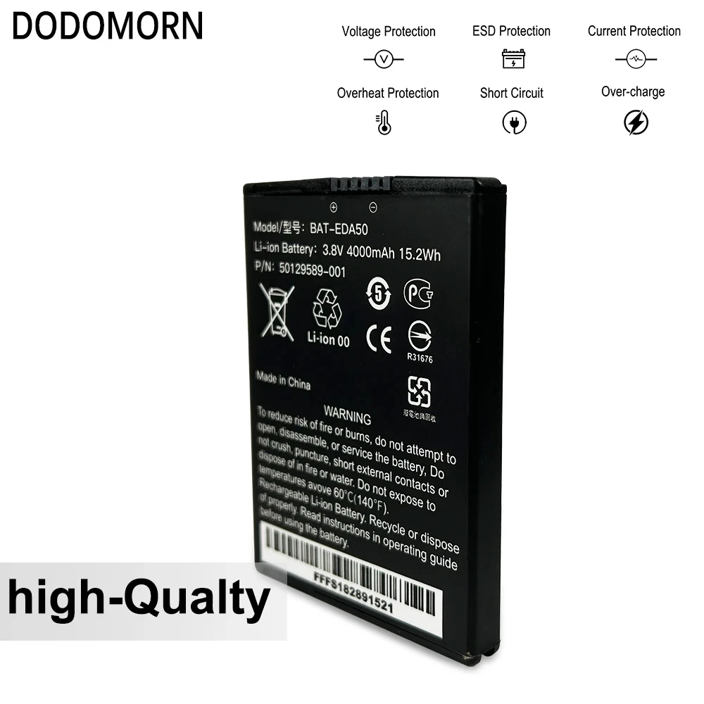 NEW BAT-EDA50 High Quality Battery For Honeywell EDA50 EDA50HC Scanpal EDA51 EDA70 EDA50-HB 50129589-001 3.8V 15.2Wh 4000mAh