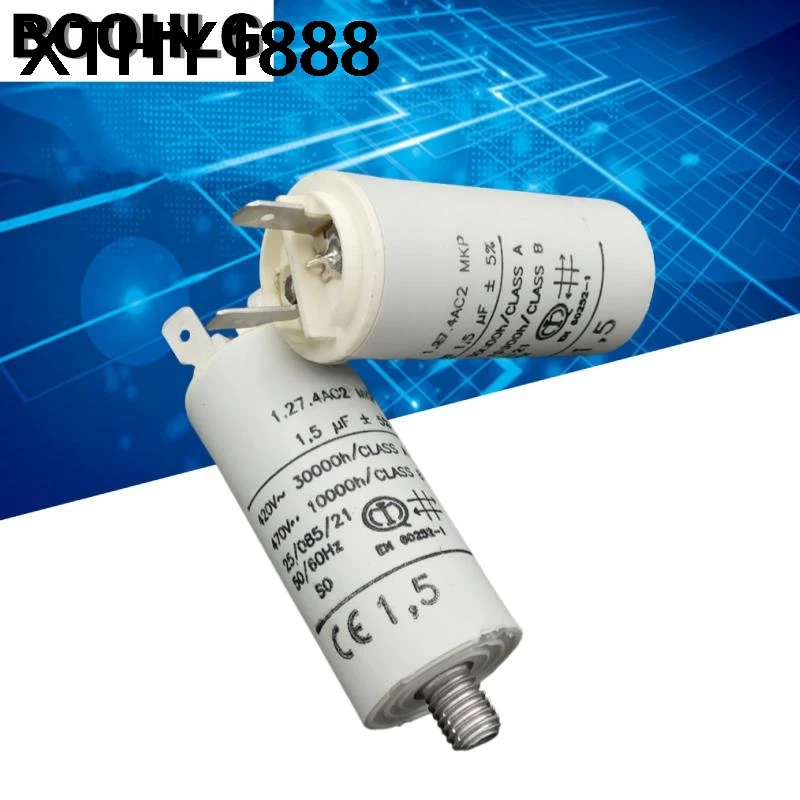 

1 шт. Конденсатор для запуска двигателя A V 1.27.4AC2 MKP 420V 1.5uF