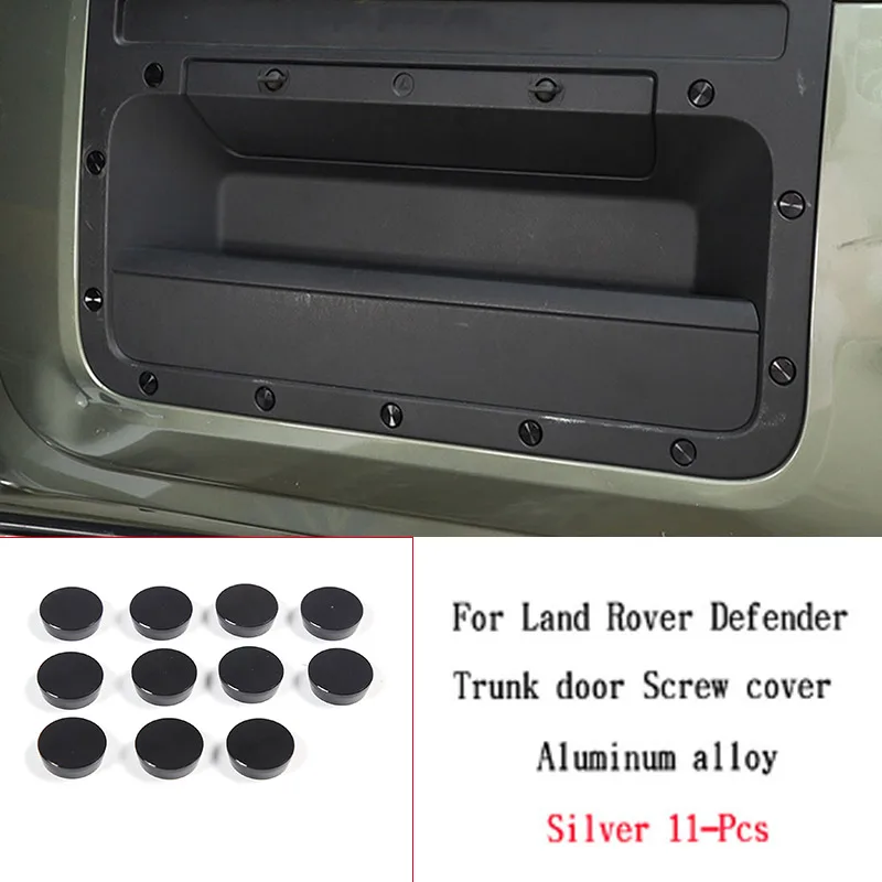 Voor Land Rover Verdediger 110 130 2020-2024 Aluminium Deur Schroeven Bescherming Decoratieve Afdekkingen Auto Accessoires
