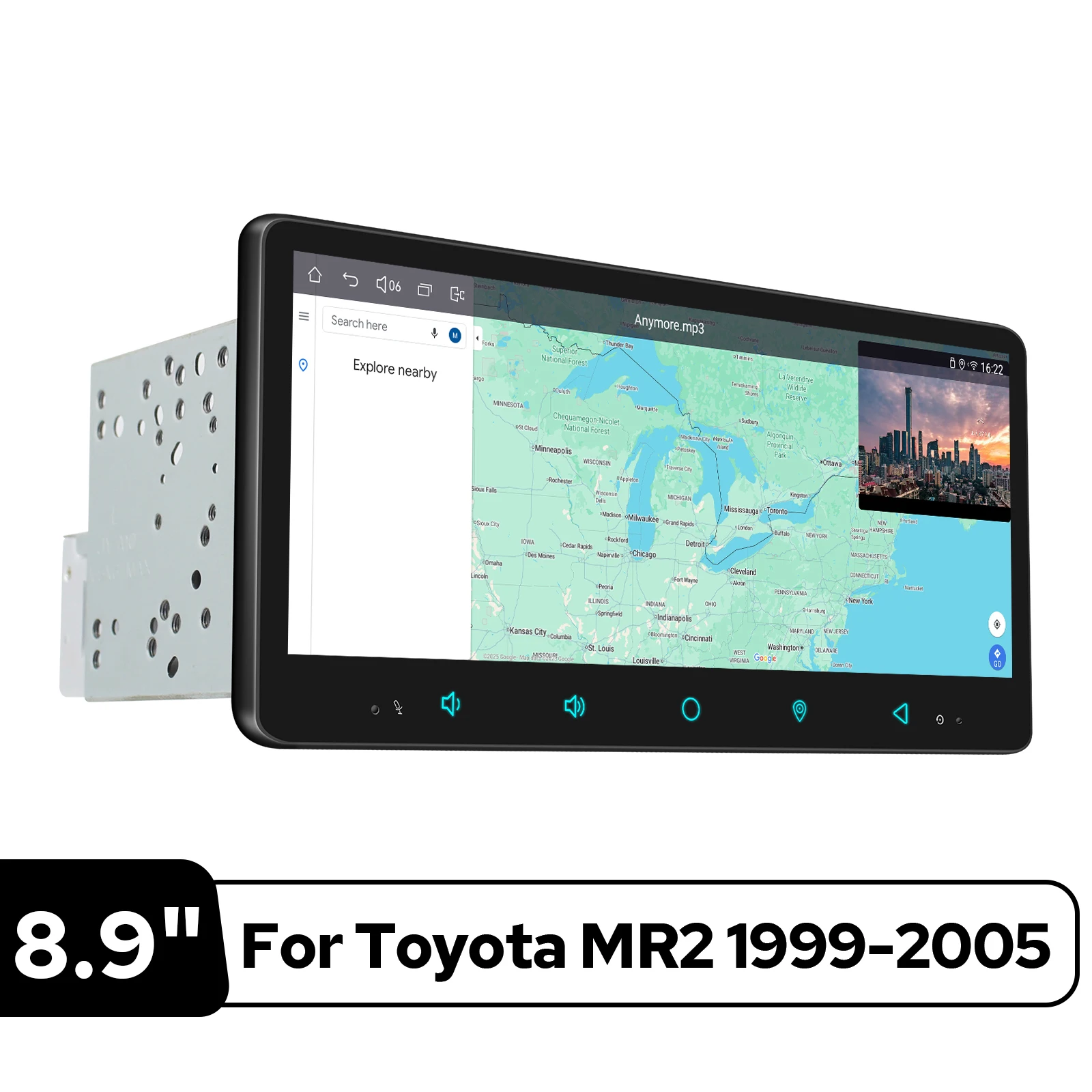 

Автомагнитола JOYING 8.9" Android для Toyota MR2 1999-2005, 4 ГБ ОЗУ, 64 ГБ ПЗУ, беспроводной CarPlay и Android Auto, Plug & Play