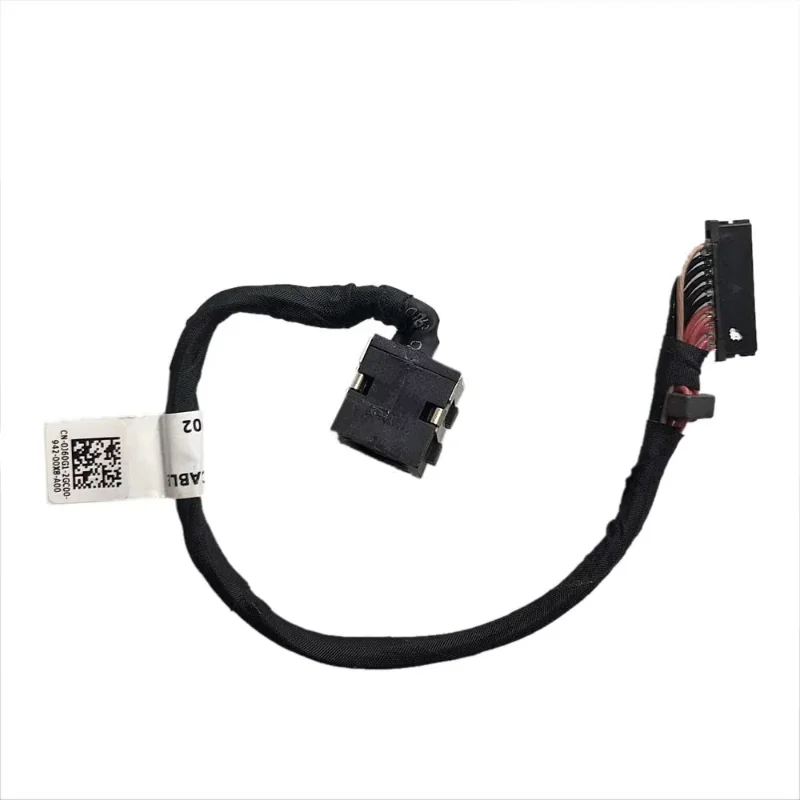 DC Power Jack with Cable Socket Plug Charging Port Replacement for Dell Alienware M15 M17 R2 0J60G1 J60G1 DC301015A00