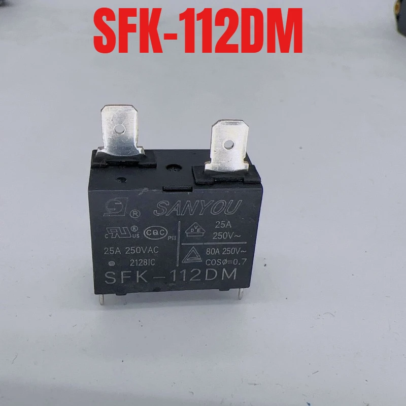 New 1pcs/lot SFK-112DM 25A SLI-S-112DMK 30A Air conditioning motherboard relay water heater