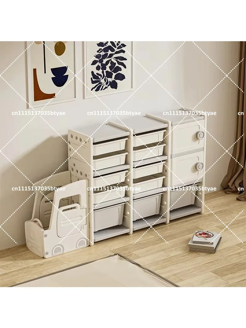 Children's Furniture Sets Toys Teenagers Storage Plastic Clothes Boxes Baby Bedrooms Kindergarten Organizations Bookshelves