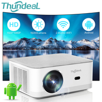 ThundeaL TD92Pro 1920 x 1080P Full HD 2K 4K LED Projector TD92 Pro WIFI Android Projector Home Theater Media Video Player Beamer