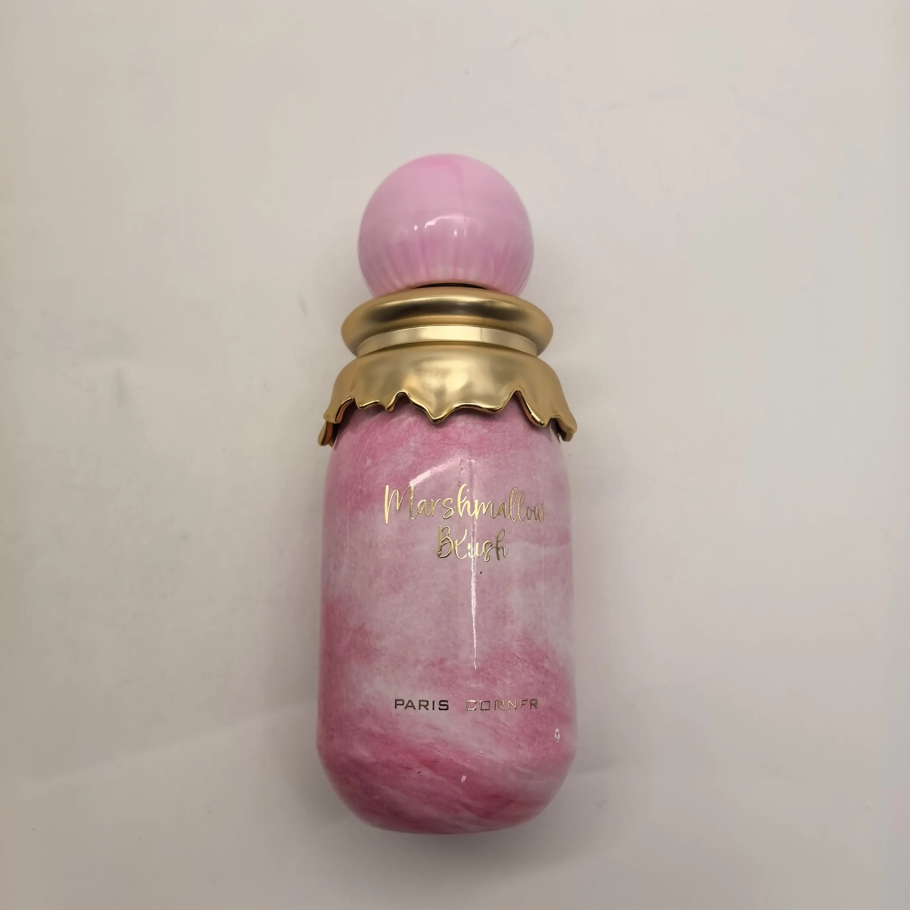 パリコーナー マシュマロブラッシュ EDP 3.4オンス 100ml スウィートフローラルバニラ 長持ちするユニセックス香水 クリスマスのロマンチックな贈り物