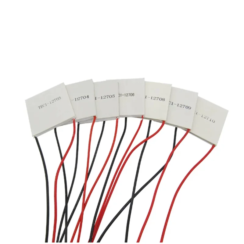 10 шт. термоэлектрических модулей Пельтье TEC1-12703, 12704, 12705, 12706, 12707, 12708, 12709, 12710, 12712, 12715, 40 мм