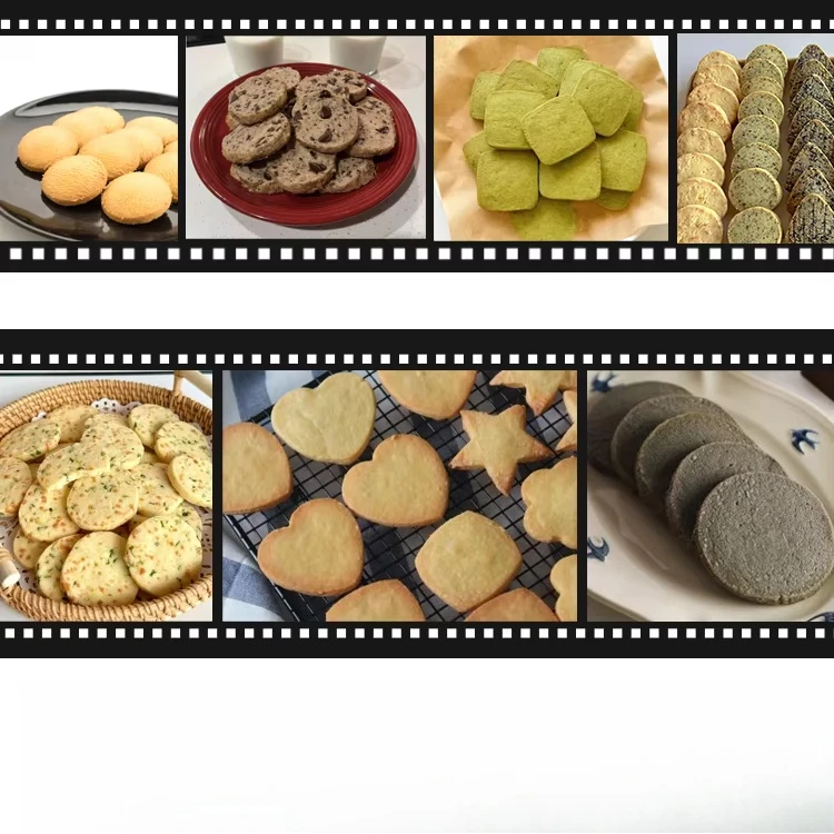 Industrial Automatic Butter Cookie Production Line High Output Large Capacity Commercial Machine for Factory Manufacturing