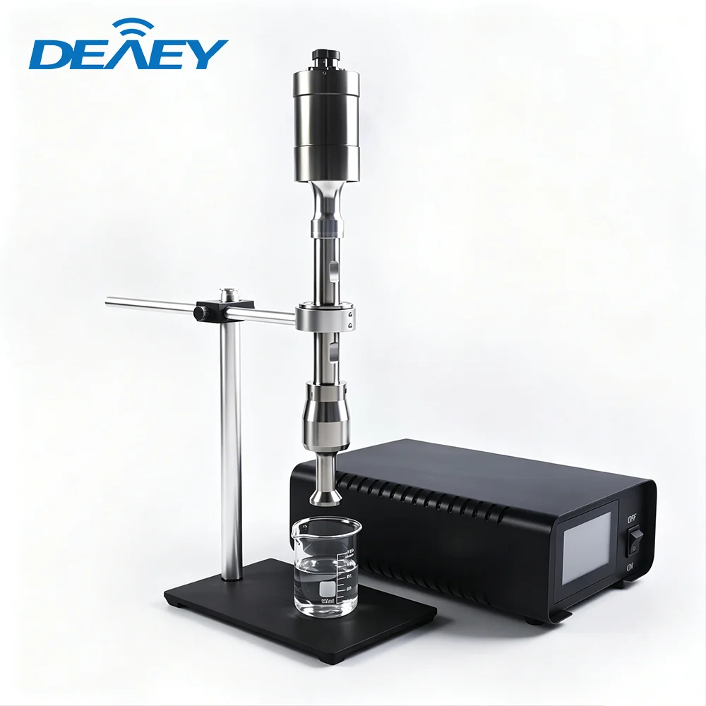 20 kHz / 500 W Digital Ultrasonic Homogenizer, CE-Certified Lab System