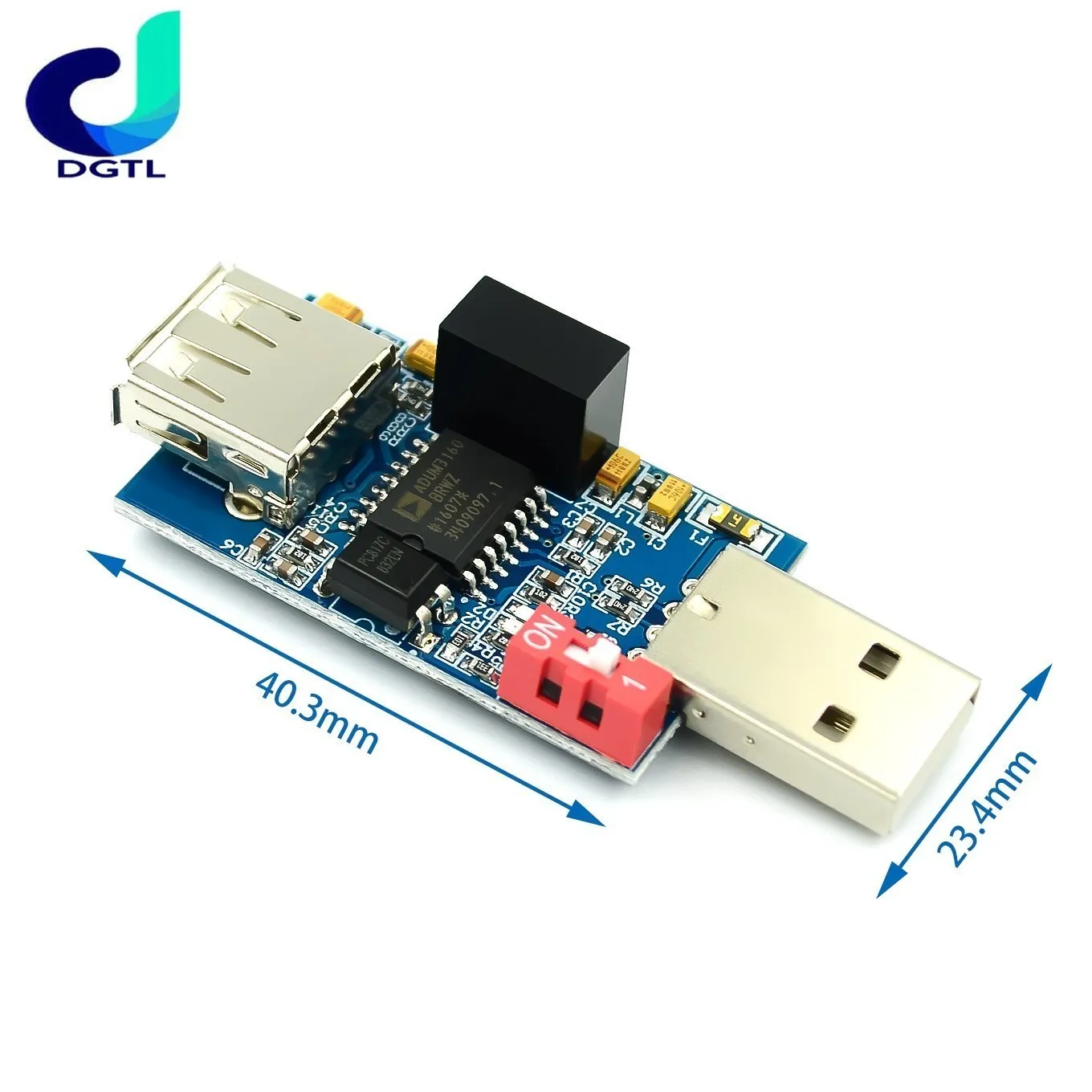 ADUM3160 moduł izolatora USB 1500V izolator płyta ochronna USB do izolacji USB 2.0