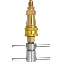 Fridge Refrigerants Refill Adapter Quick Coupling Accessory for Refrigerants A0NC