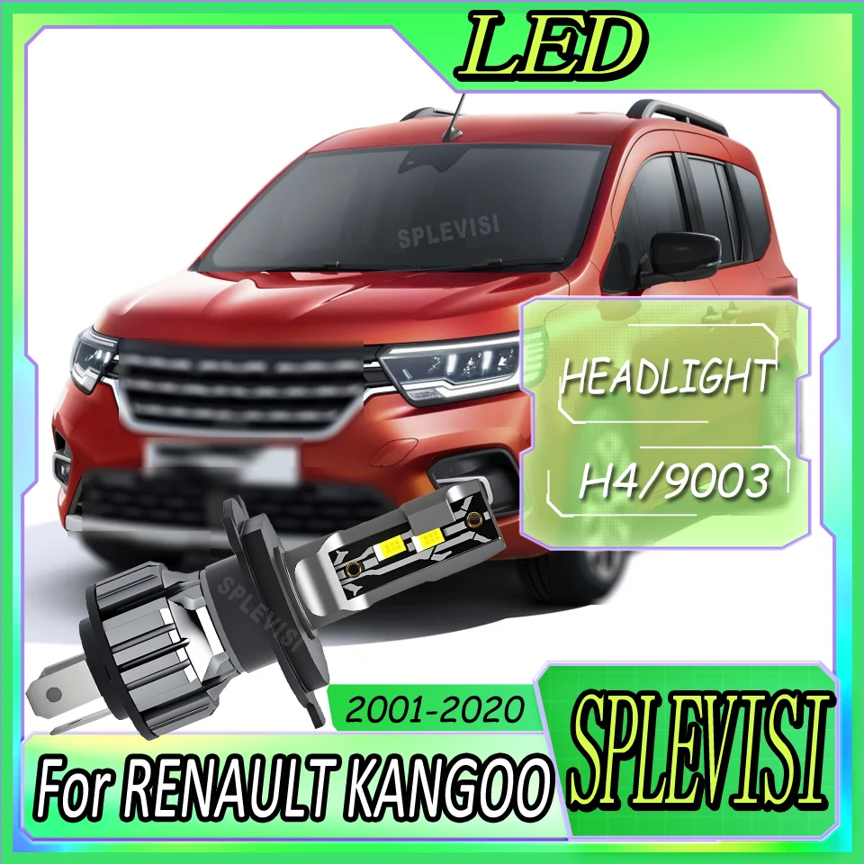 

Instant Light Activation​ durable LED Headlight For RENAULT KANGOO 2001 2002 2003 2004 2005 2006 2007 2008 2009 2010 2011-2020