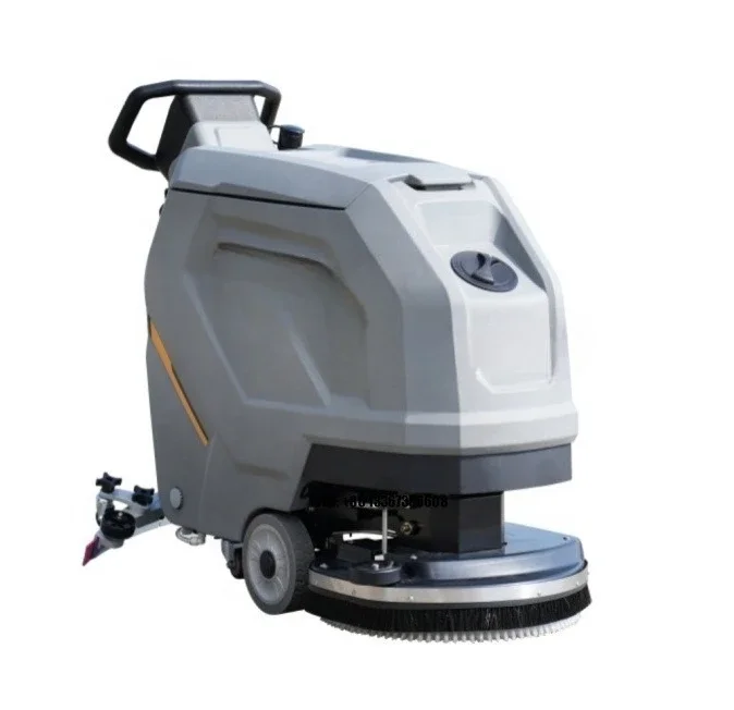 High-Endurance Electric Walk-Behind Commercial Floor Scrubber MN-52 60L Fresh Water Tank 65L Waste Water Tank