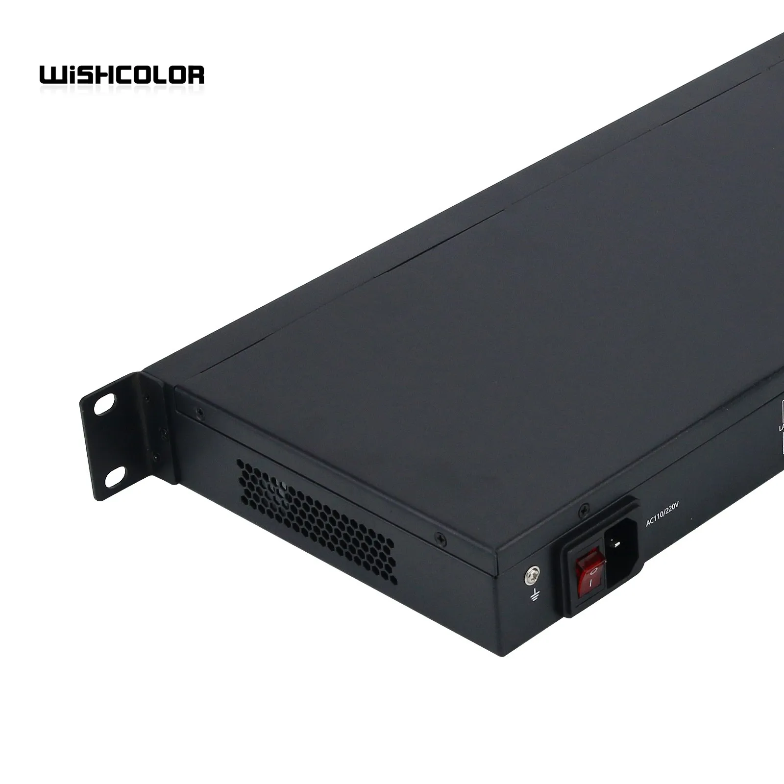 Wishcolor Network Time Server for Beidou Dual Module GPS PTP Clock NTP Server IEEE1588 (30m Antenna + 1/2/4/6/9 Network Port)