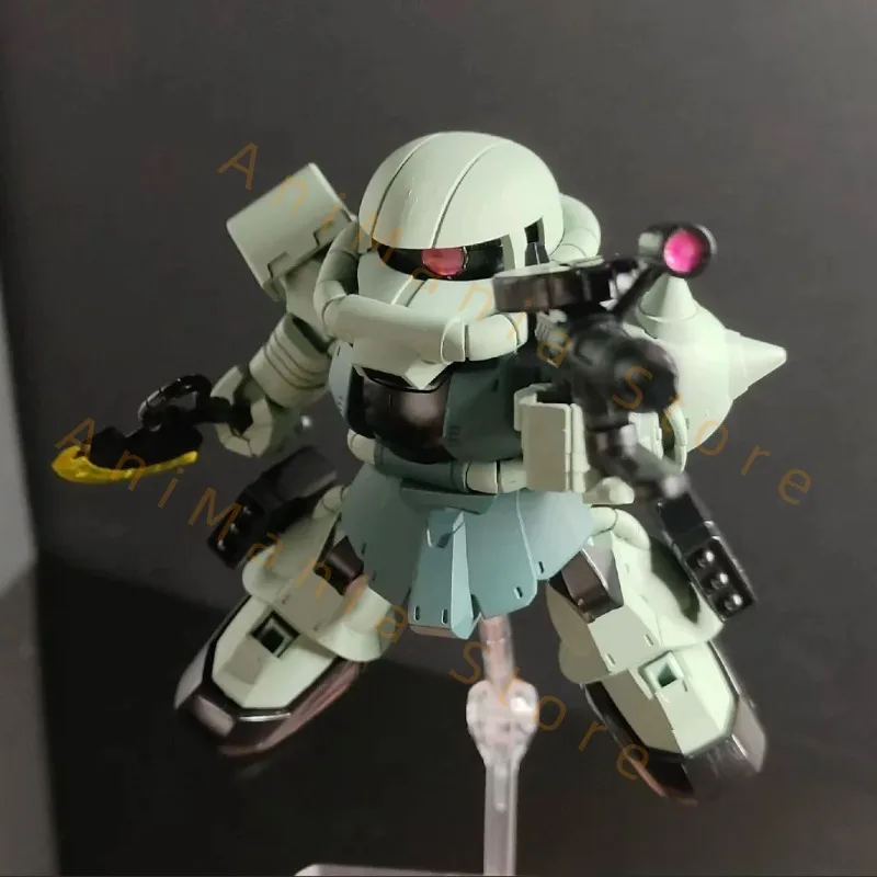 キュートな組み立てモデル玩具 ザクII 大量生産版 Q版 機動戦士ロボットモデルキット 8歳以上向け