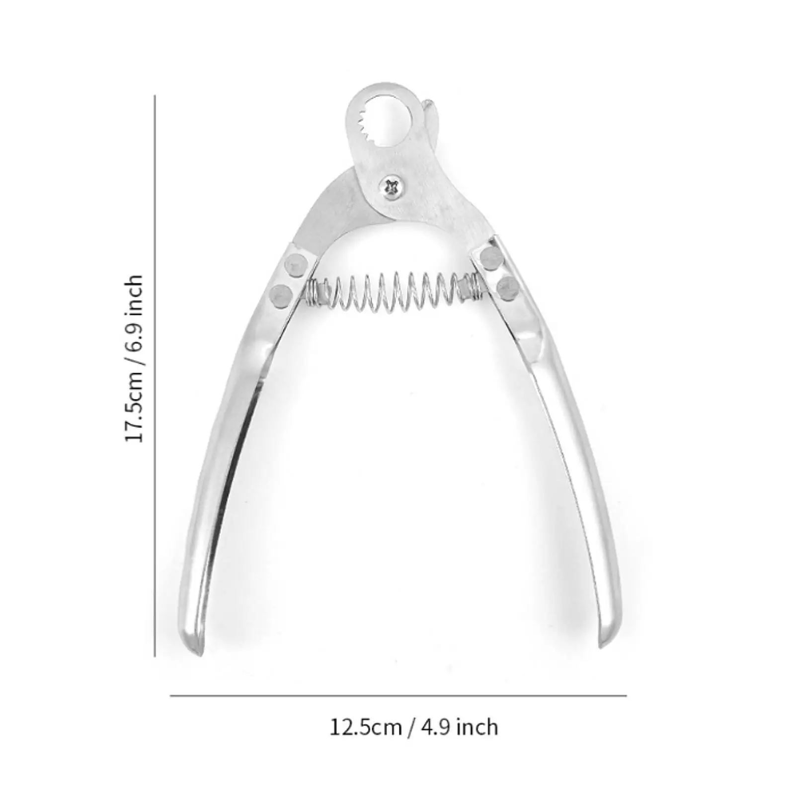 Multifunctional Snail Tail Cutter Stainless Steel Manual Household Shellfish Scissors for Kitchen Travel Use