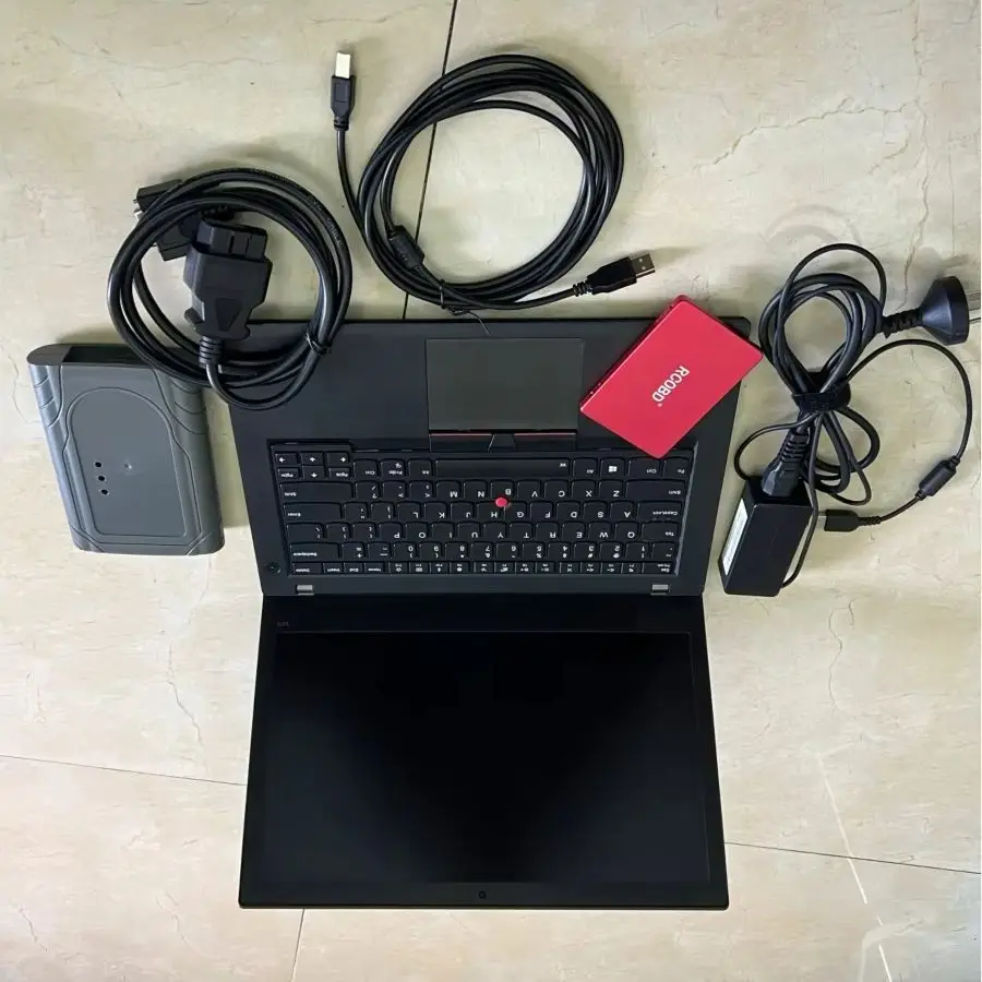 كمبيوتر محمول T470 i5 وحدة المعالجة المركزية 16 جيجابايت رام + V18.00.008 أداة تشخيص إصلاح السيارات لاختبار تشخيص تويوتا سوبر IT3 GTS OTC مجموعة كاملة #1