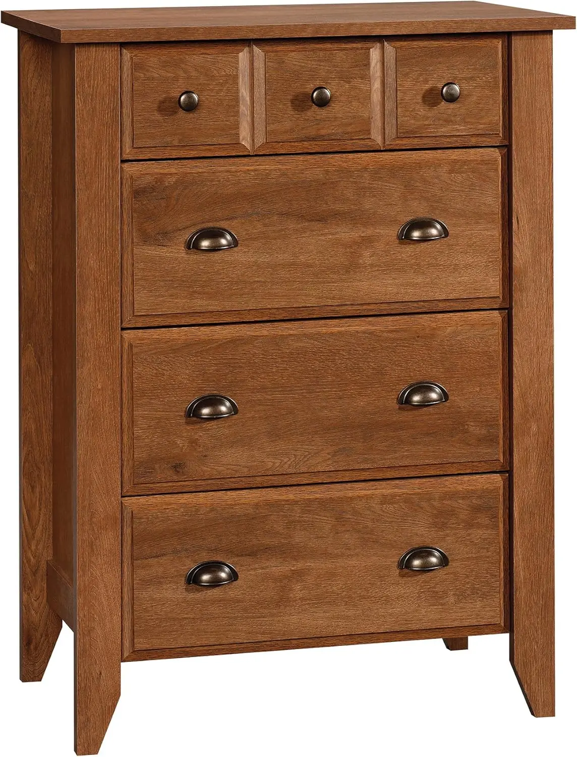 

rawer Chest, L: 34.72" x W: 18.58" x H: 42.68", Oiled Oak finish