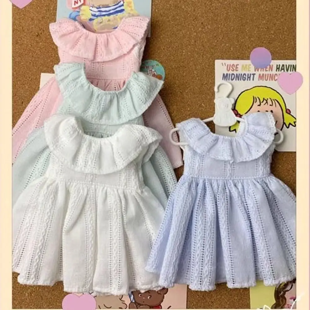 Boneca elegante roupas casuais vestidos de renda boneca princesa floral impressão saia vestidos para 1/6 bjd 30cm bonecas acessórios diy