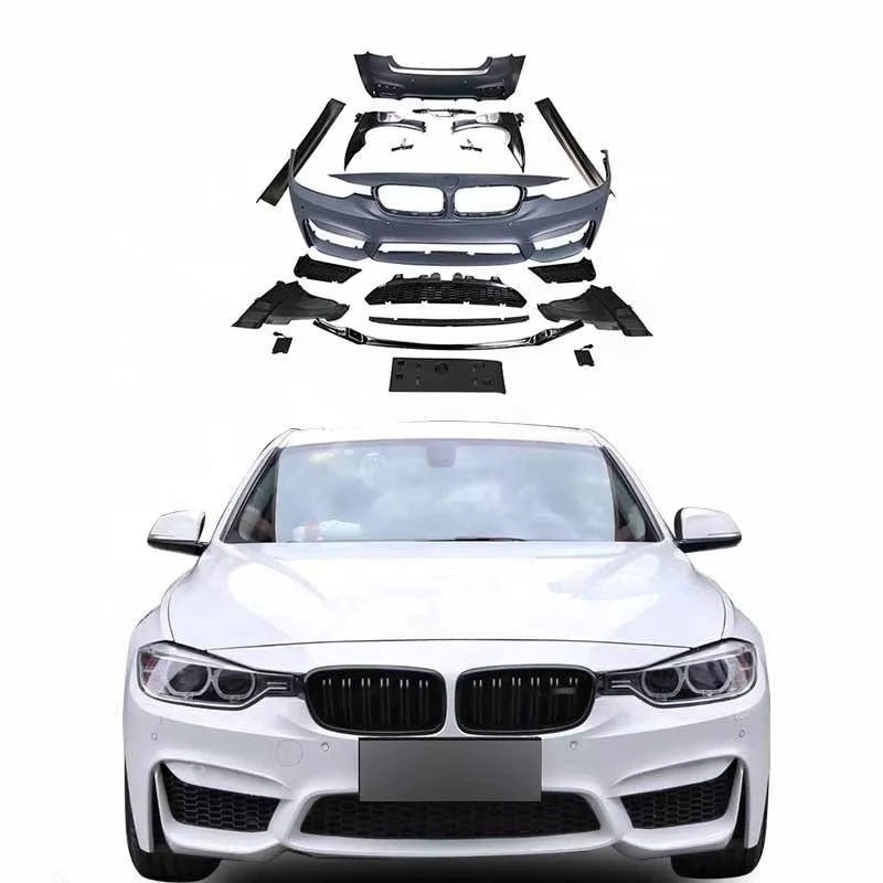 

Body Kits for 3 Series F30 F35 Facelift M3 Tips Side Skirt Fenders Grille Front Car Bumpers Rear Car Bumpers Front Lip