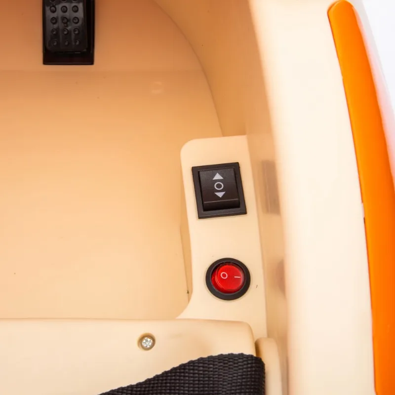 12V dzieci jeżdżą na elektrycznym samochodzie zderzakowym, uroczy i realistyczny design hamburgera, obrót o 360 stopni, miejsce do przechowywania, zabezpieczenie przed przewróceniem dla 2-5 osób