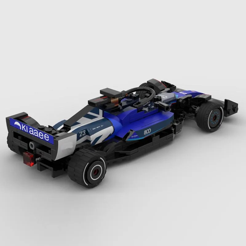 New Technical MOC-156187 SuperWilliams FW-45 Silverstone SuperRace Car Model Buiding Block Bricks Kids Toys Birthday Gifts