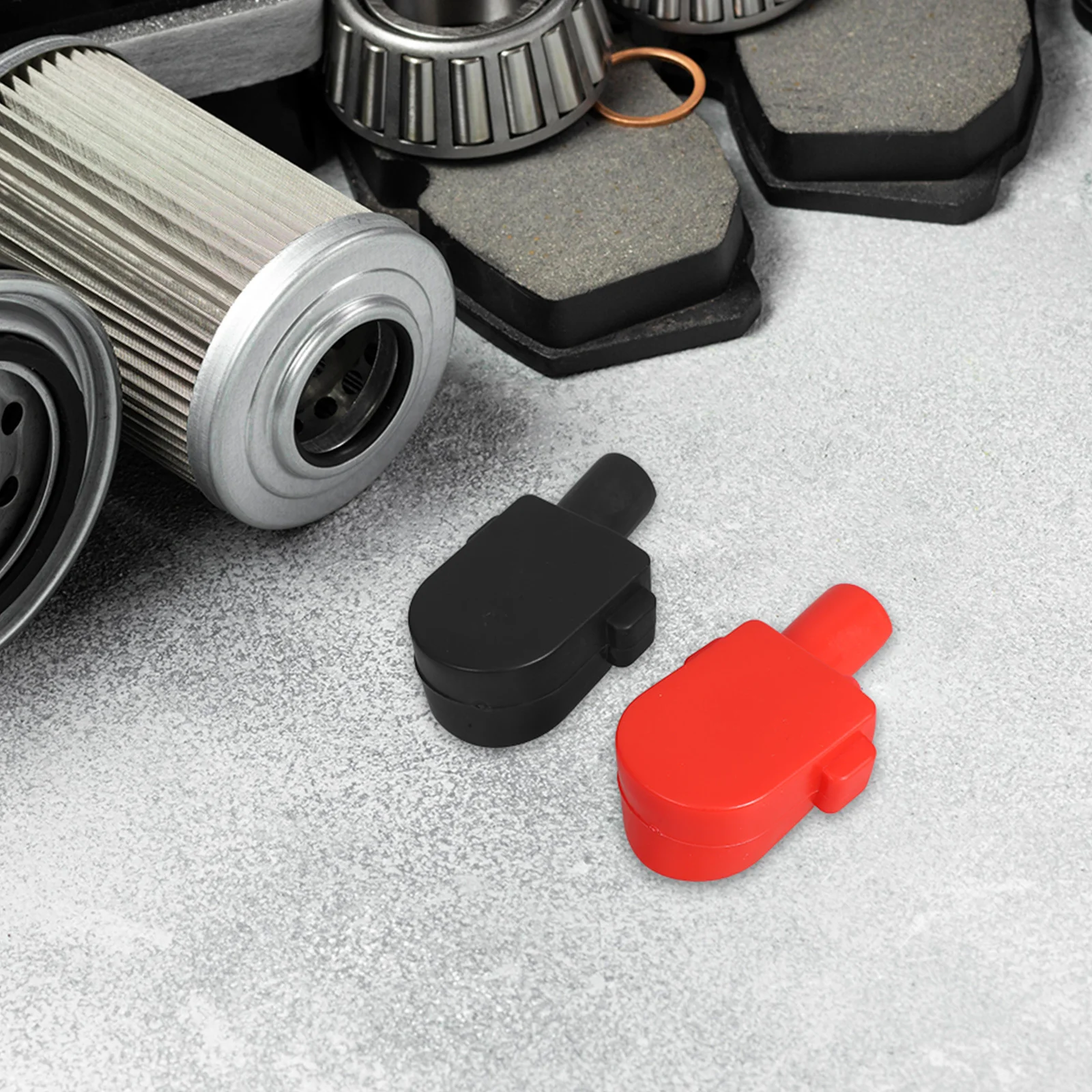 

4 шт. автомобильные клеммы, огнестойкие изоляционные колпачки из ПВХ, положительные отрицательные защитные очки для постов, внедорожник, грузовик