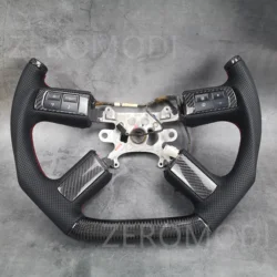Pilot Shape Custom Carbon Fiber Steering Wheel For Chrysler 300C