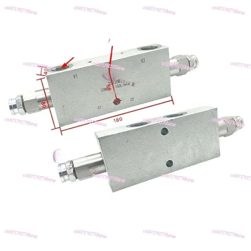 

Двухходовой балансировочный клапан для гидравлического насоса инженерного крана, переливной клапан для цилиндров и труб